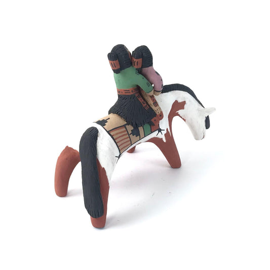 Clifford K Fragua Horse Storyteller with 2 Kids-Indian Pueblo Store