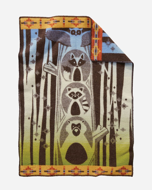 Pendleton Woodland Neighbors Crib Blanket-Indian Pueblo Store