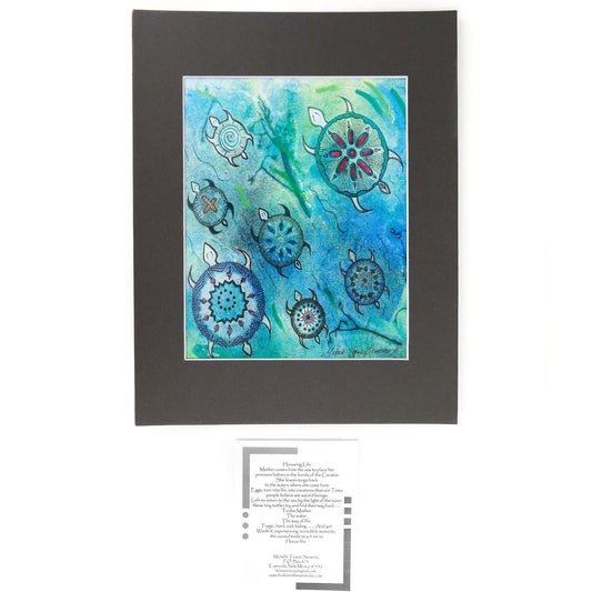 Michelle Tsosie Sisneros Water's Breath Print-Indian Pueblo Store