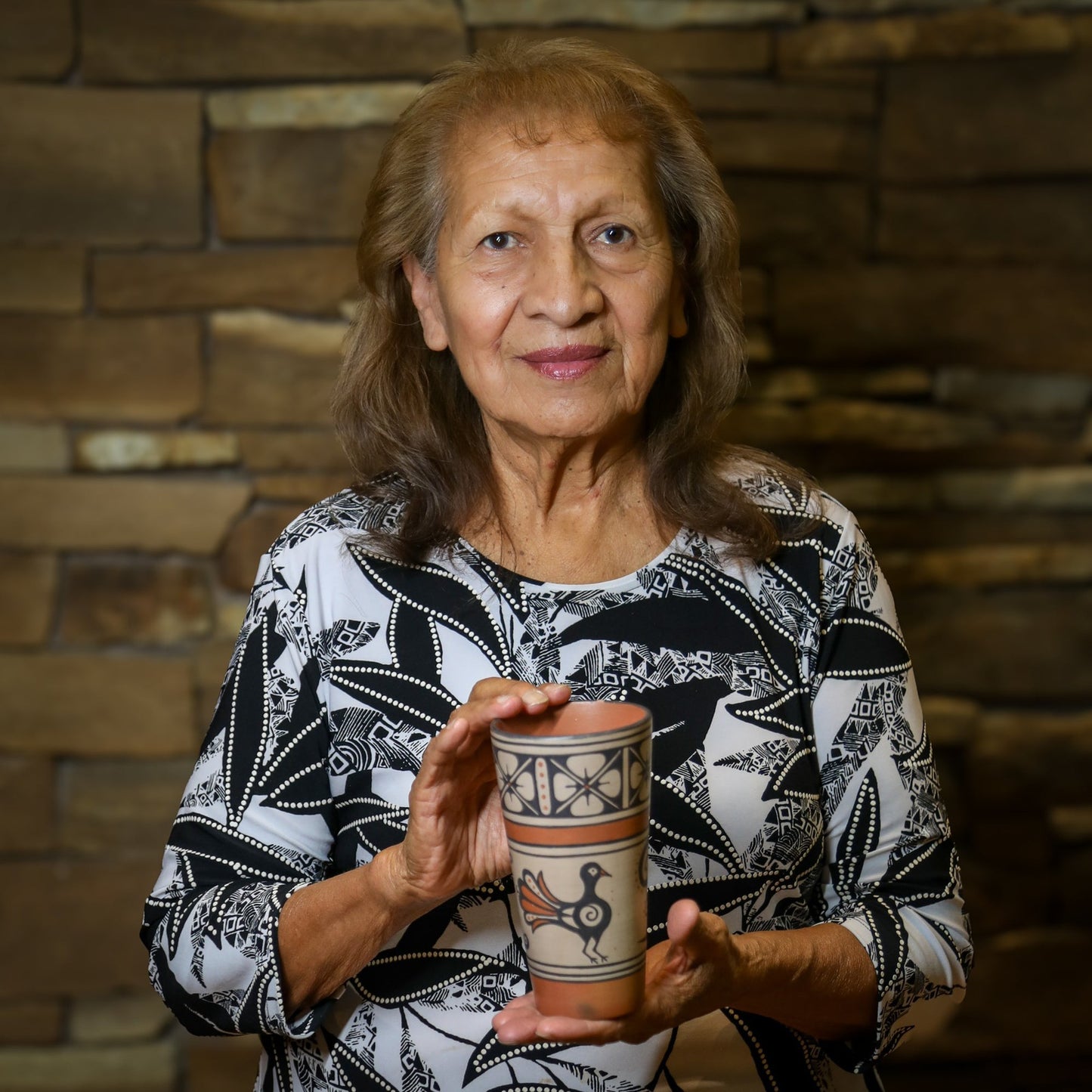 Helen Bird Pueblo Pottery Mug-Indian Pueblo Store
