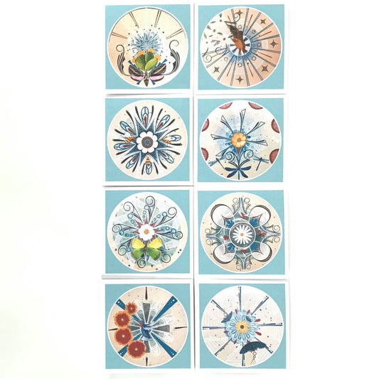Mallery Quetawki Pollinator Card Set-Indian Pueblo Store