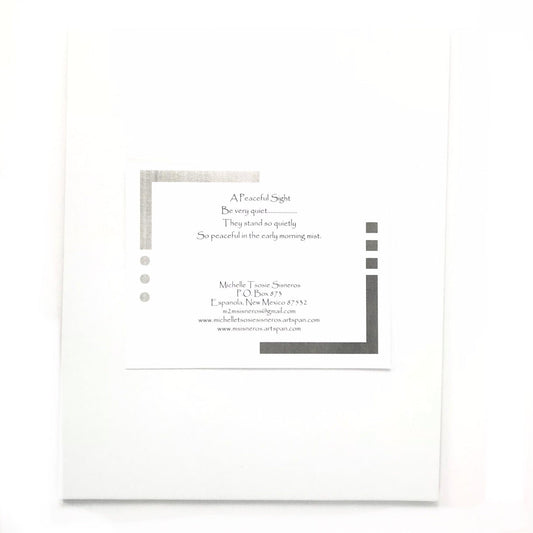 Michelle Tsosie Sisneros "Peaceful Sight" Print-Indian Pueblo Store