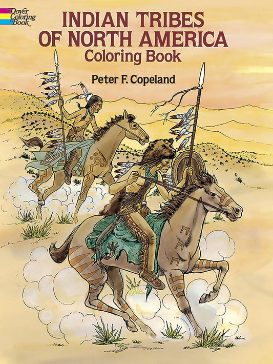 Indian Tribes of North American Coloring Book-Indian Pueblo Store