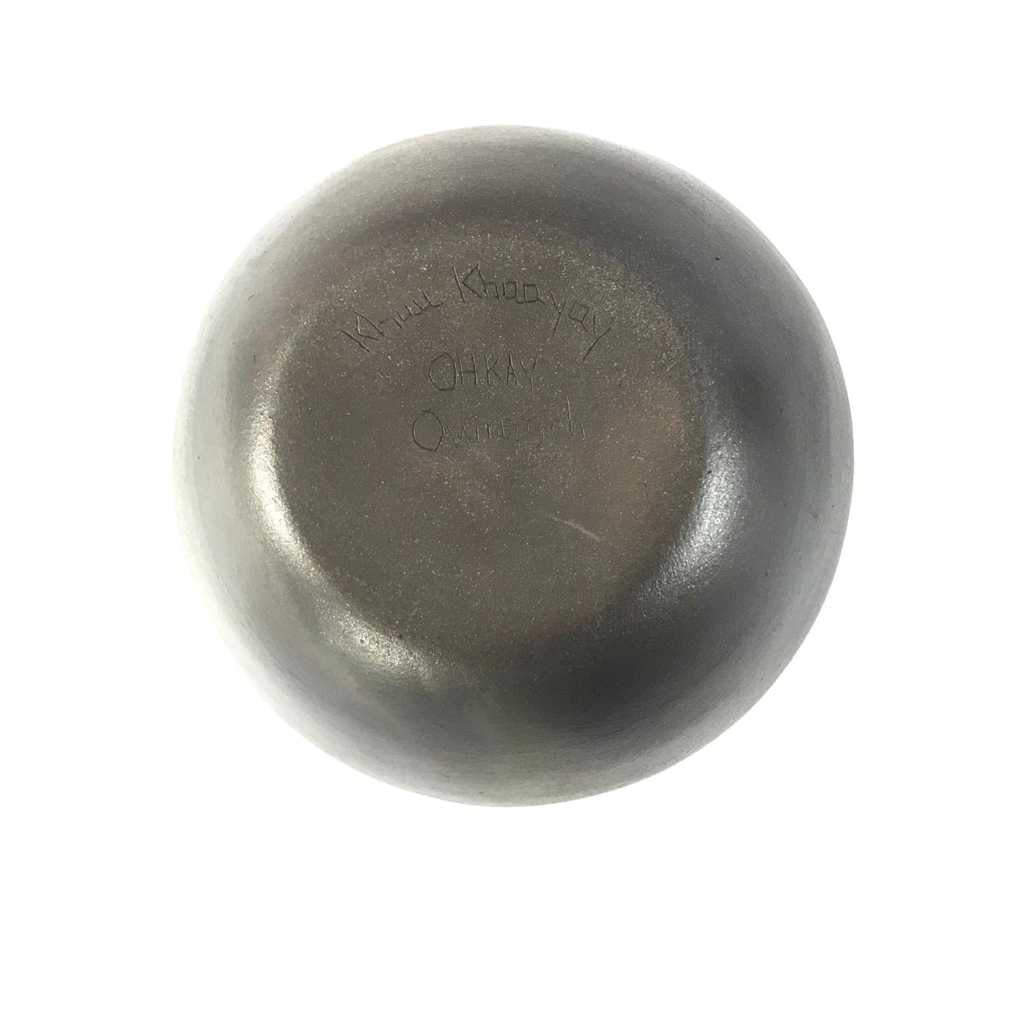 Clarenence Cruz Black Micaceous Bean Pot