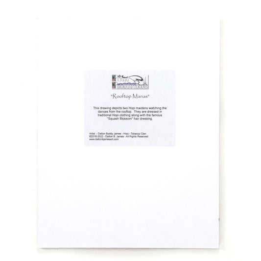 James Dalton "Rooftop Manas" Print-Indian Pueblo Store