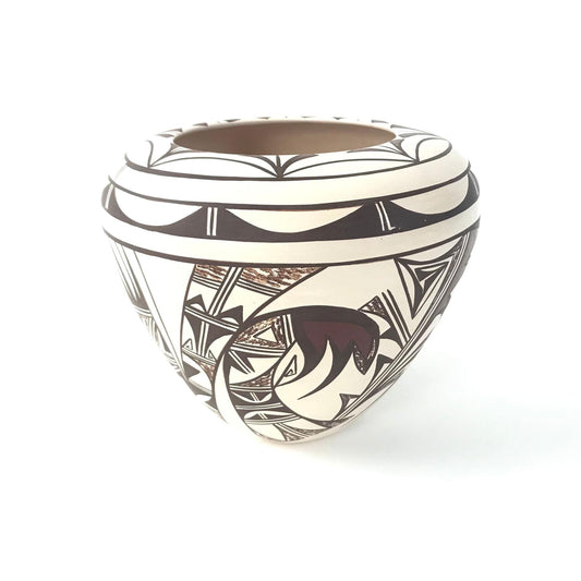 Donna Navasie Robertson Rain Parrot Water Jar-Indian Pueblo Store