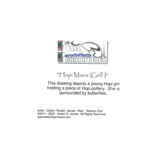 Dalton James Hopi Mana I Print-Indian Pueblo Store