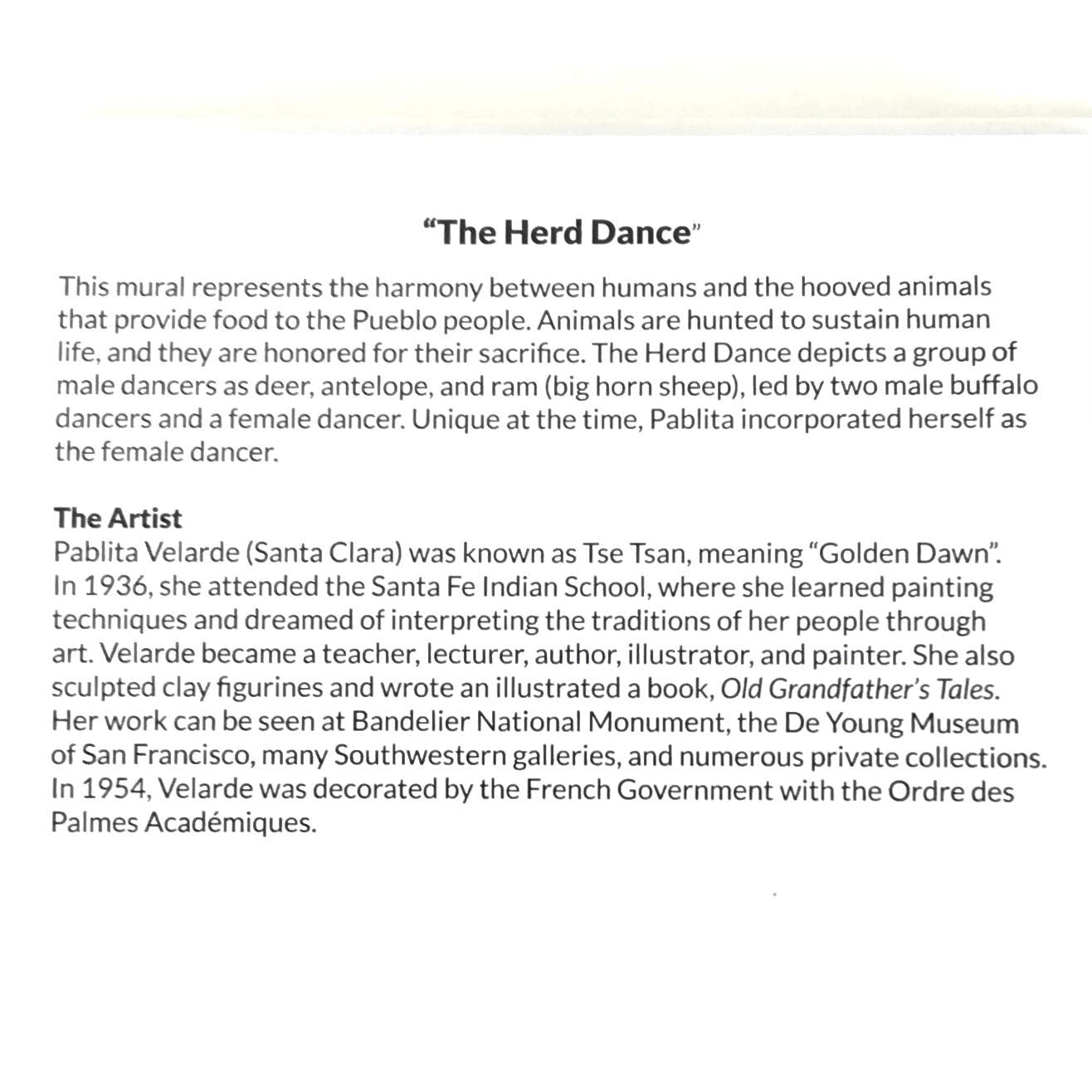 "The Herd Dance" Mural Card Set-Indian Pueblo Store