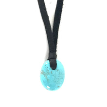 Load image into Gallery viewer, Jennifer Medina Polished Turquoise Nugget Necklace-Indian Pueblo Store
