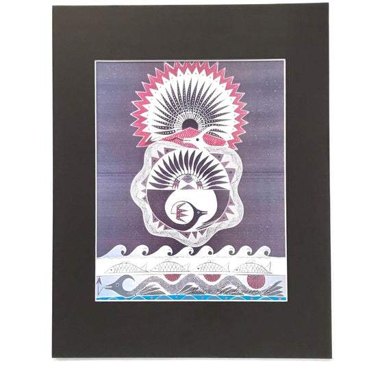 #31 Michelle Tsosie Sisneros Avaanyu Water Serpent Print-Indian Pueblo Store
