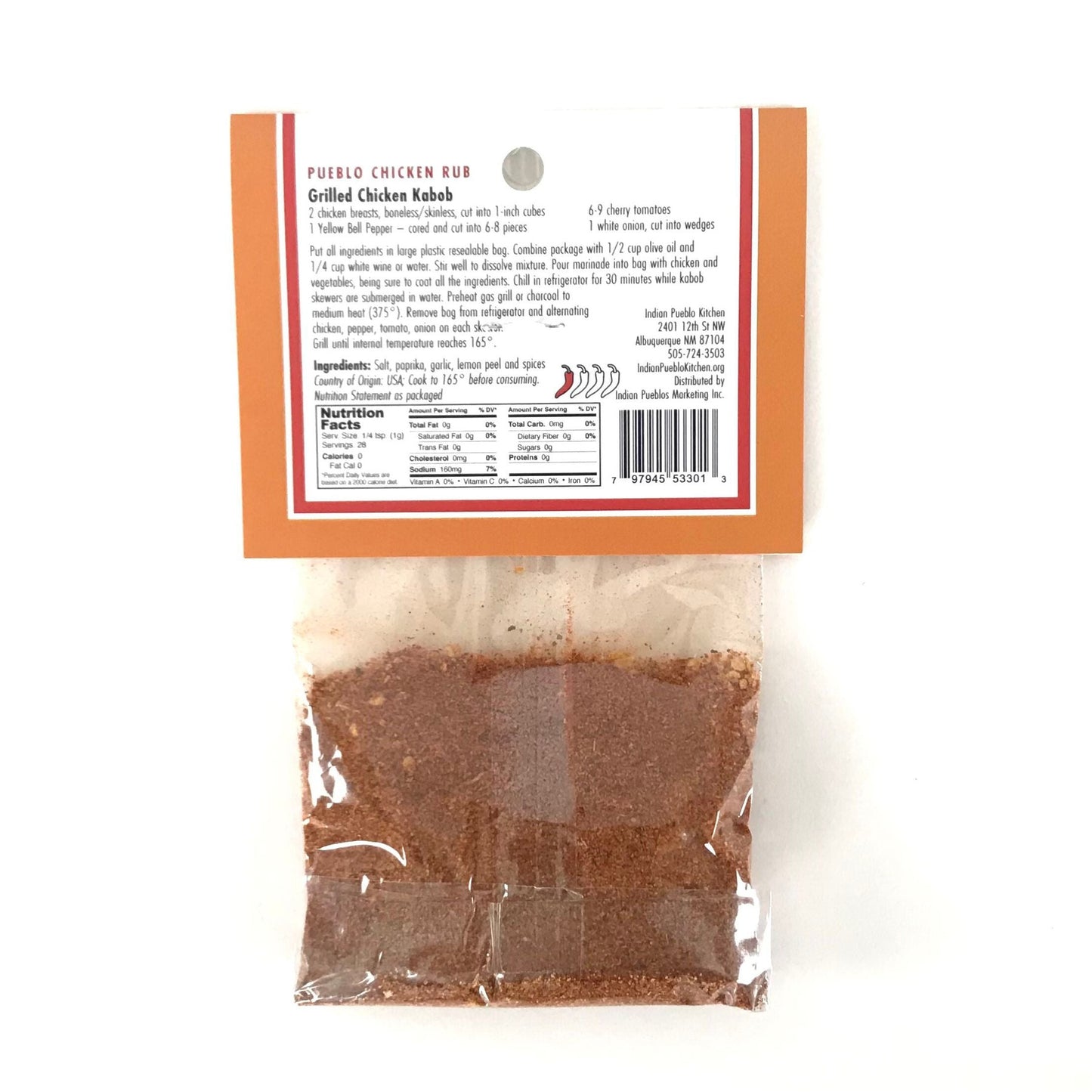 Pueblo Chicken Rub-Indian Pueblo Store