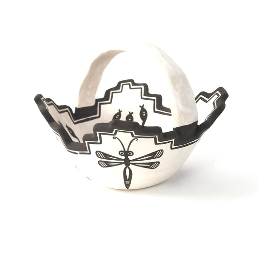 Carlos Laate Frog Basket-Indian Pueblo Store