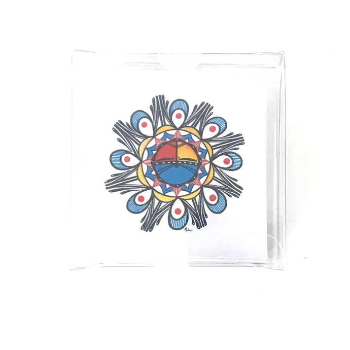 Mallery Quetawki Mini Sunface Card Set-Indian Pueblo Store