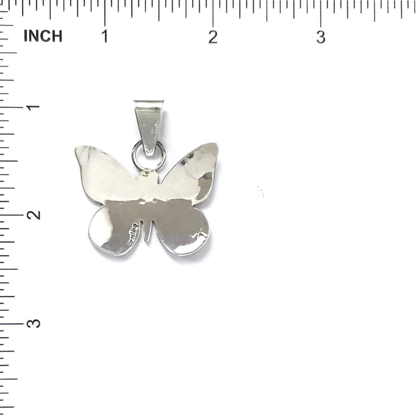 Sonny Gene Overlay Butterfly Pendant-Indian Pueblo Store