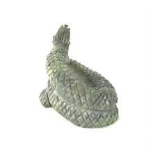 Load image into Gallery viewer, Carl Estate Serpentine Snake Fetish Carving-Indian Pueblo Store
