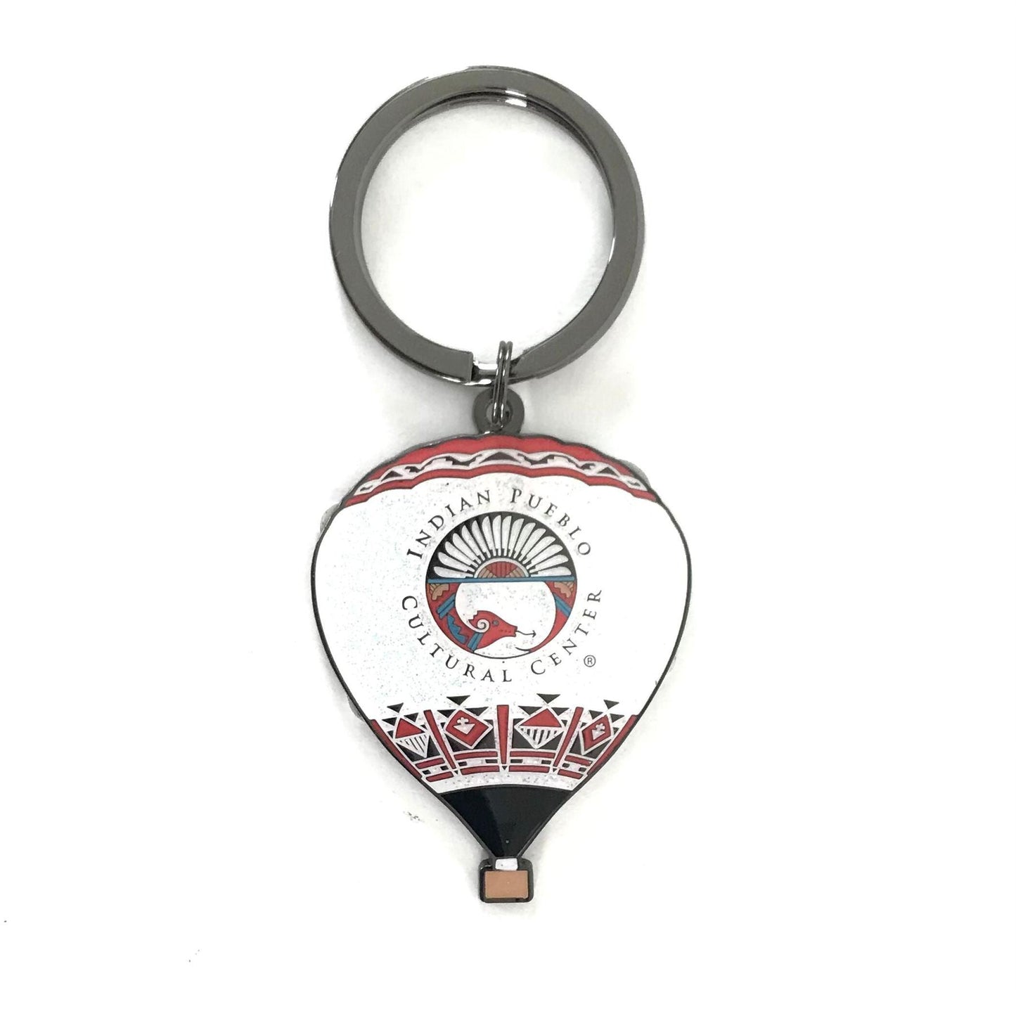 Eyahne On The Horizon Hot Air Balloon Keyring-Indian Pueblo Store