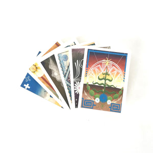 Mallery Quetawki Mini Rectangle Card Set-Indian Pueblo Store