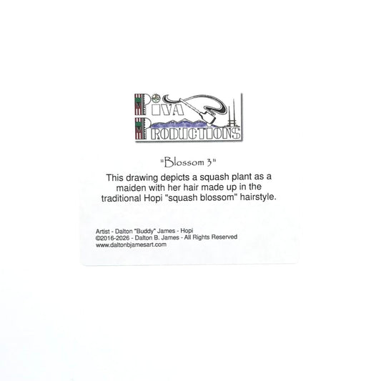 Dalton James Blossom 3 Print-Indian Pueblo Store