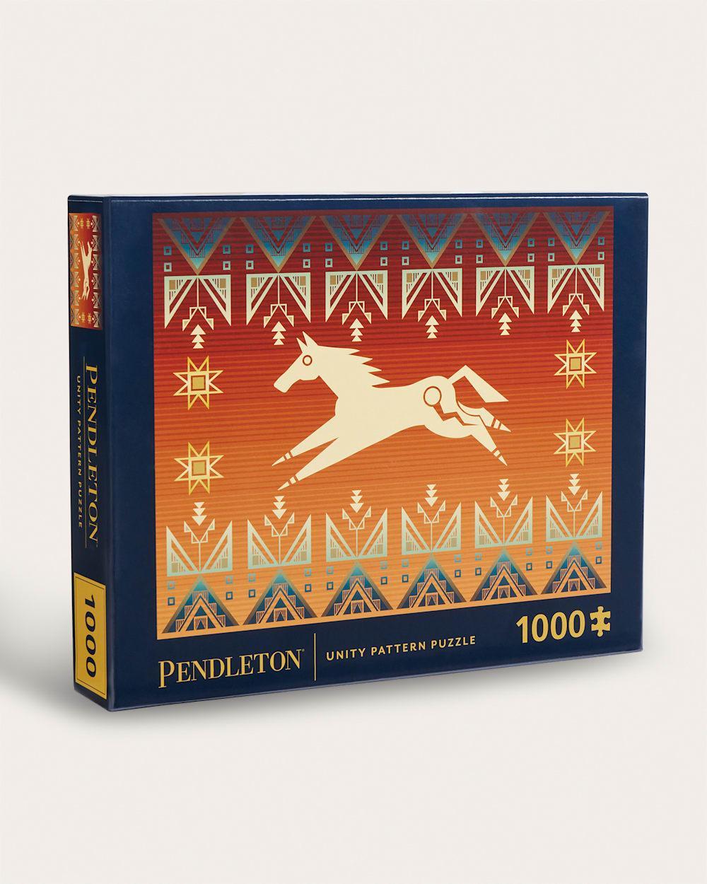 Pendleton Patterns 1000-Piece Jigsaw Puzzle - Family Activity With Woolen Mill Designs