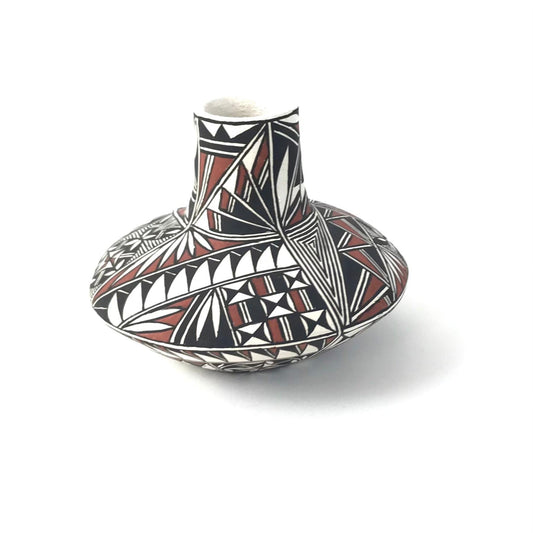 Ruth Esteran Traditional Fineline Vase-Indian Pueblo Store