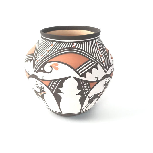 Carlos Laate Deer Water Jar-Indian Pueblo Store