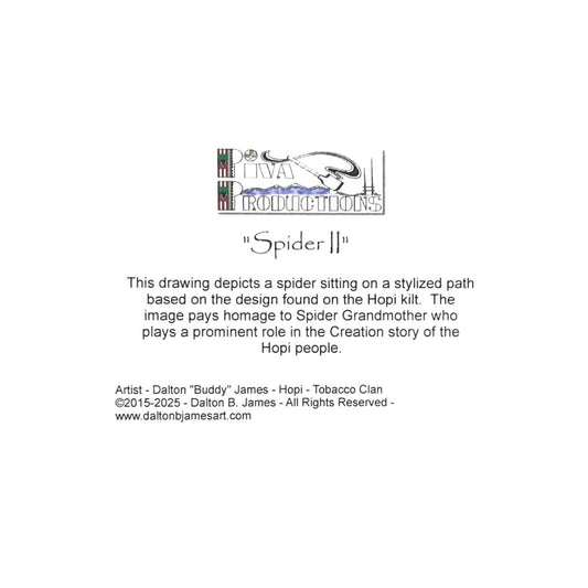 Dalton James Spider II Print-Indian Pueblo Store