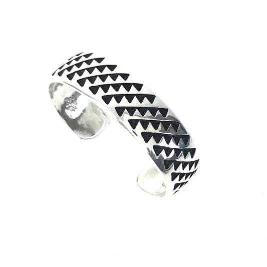 Anderson Koinva Rain Cloud Overlay Bracelet-Indian Pueblo Store