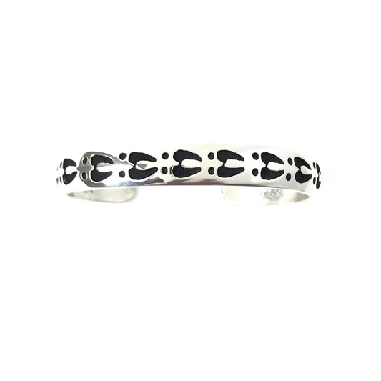 Anderson Koinva Deer Track Overlay Bracelet-Indian Pueblo Store