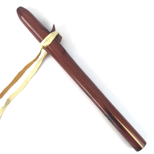Paul and Grace Jones Red Cedar Flute-Indian Pueblo Store