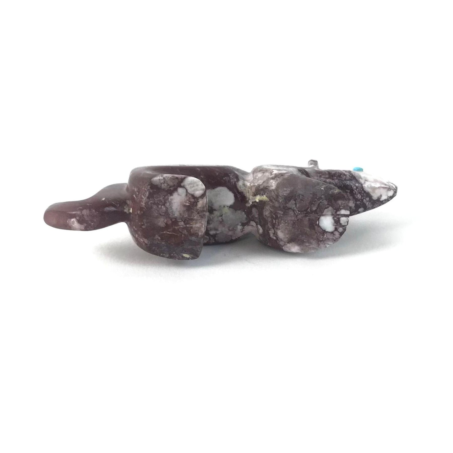 Ron Lunasee Wild Horse Mountain Lion Fetish Carving-Indian Pueblo Store