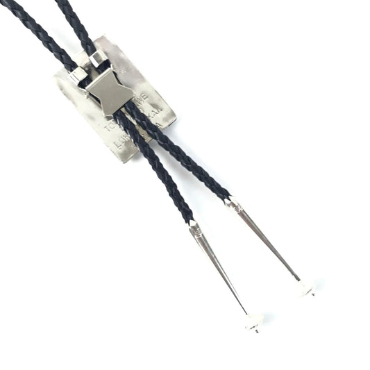 Tommy Lowe Turquoise Tile Bolo Tie-Indian Pueblo Store