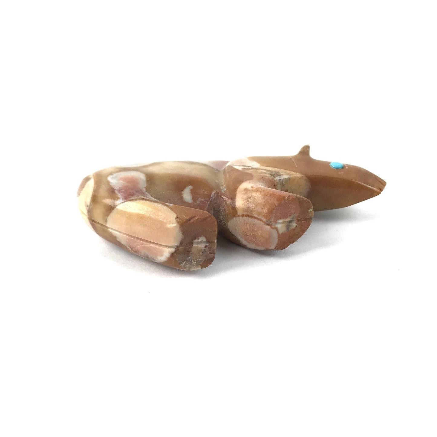 Ron Lunasee Tigilite Mountain Lion Fetish Carving-Indian Pueblo Store