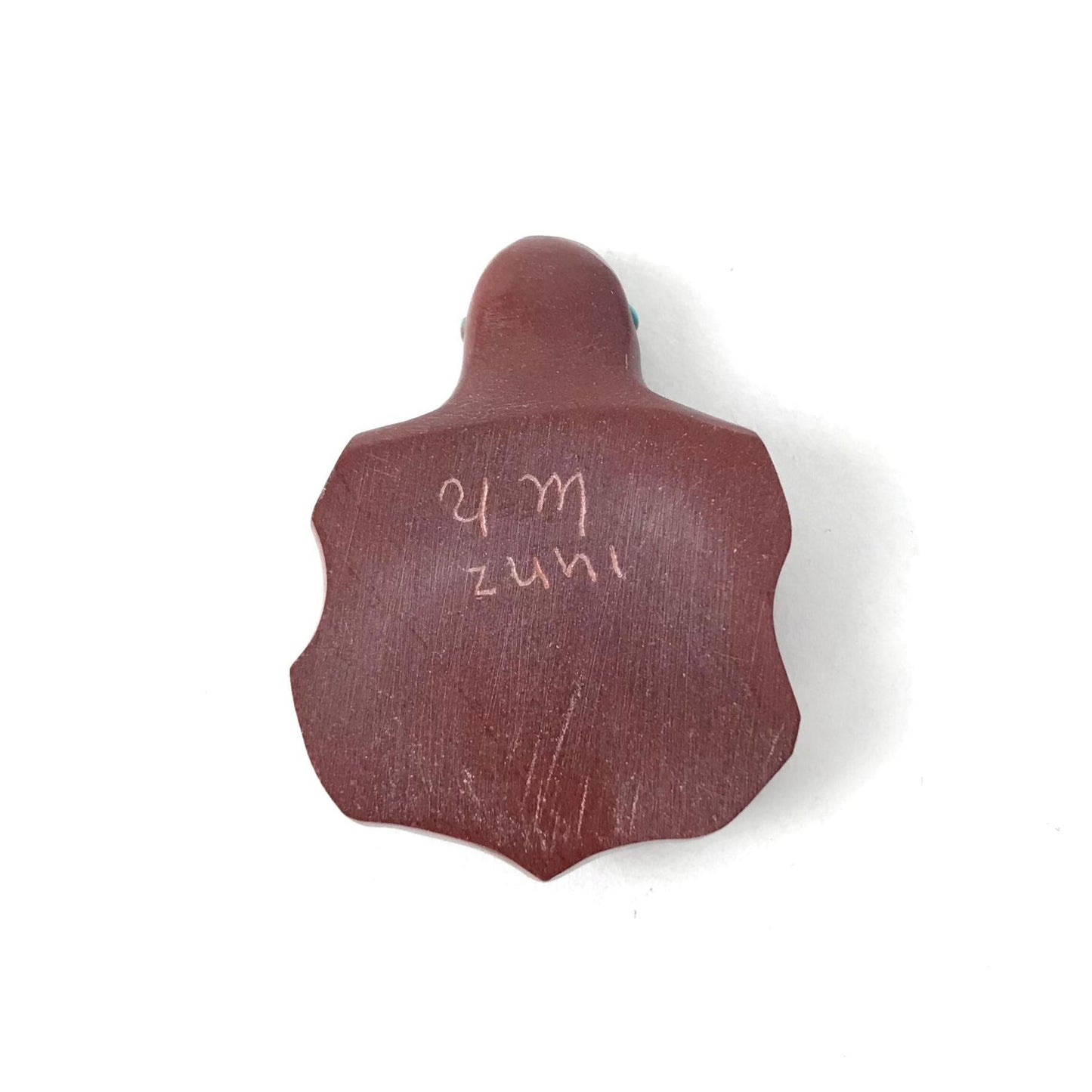 Ulysses Mahkee Pipestone Turtle Fetish Carving-Indian Pueblo Store