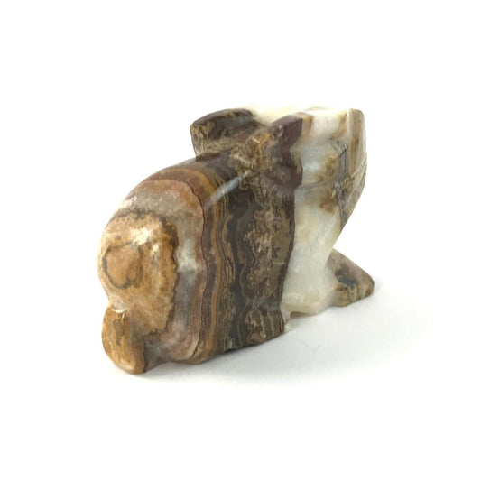 Tony Mackel Onyx Rabbit Fetish Carving-Indian Pueblo Store