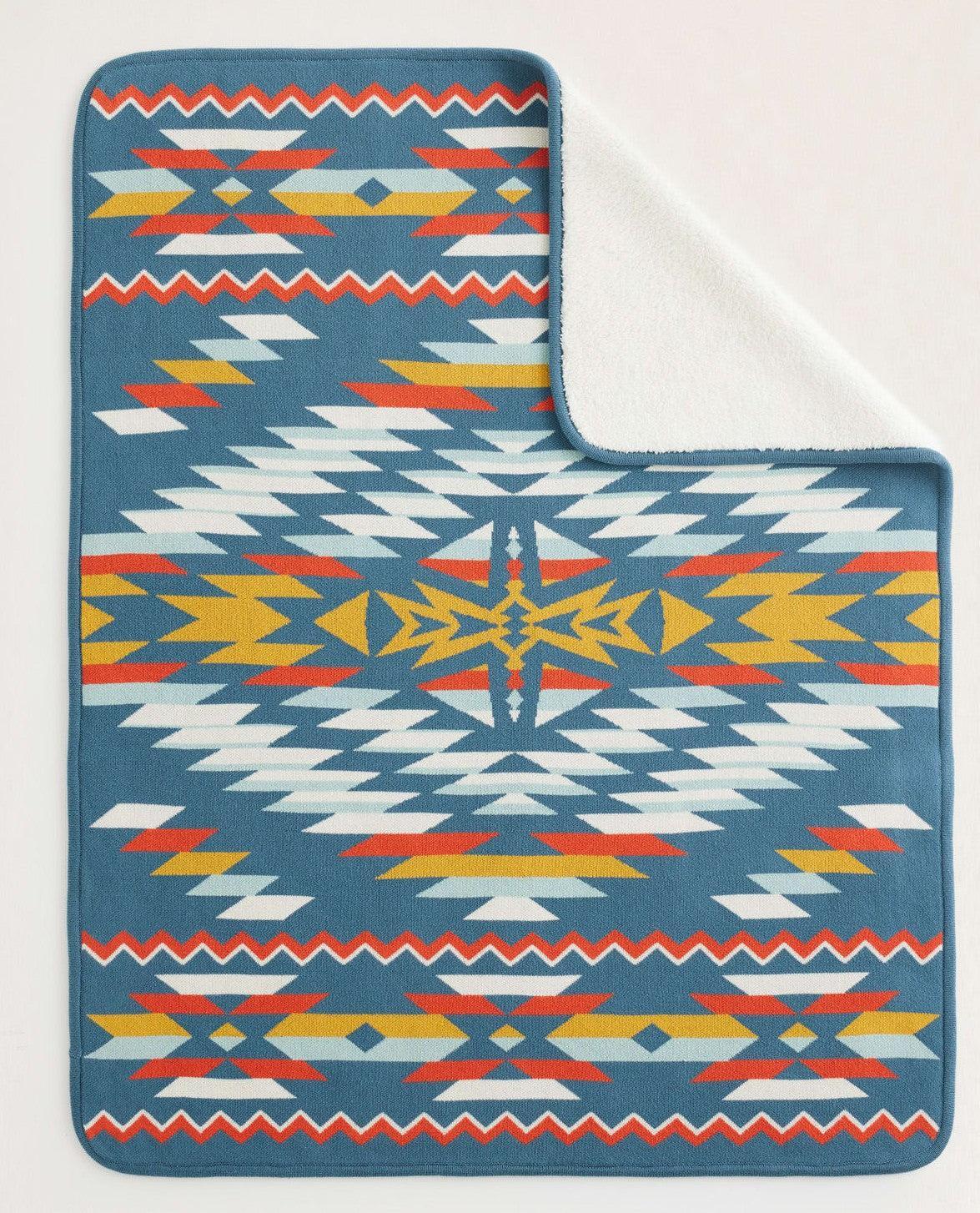 Pendleton Mills Sherpa Stroller Blanket-Indian Pueblo Store