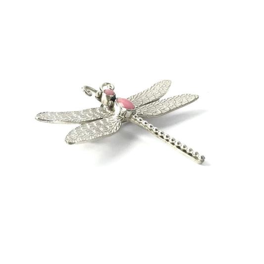 Lee Charley Pink Conch Shell Dragonfly Pin-Indian Pueblo Store