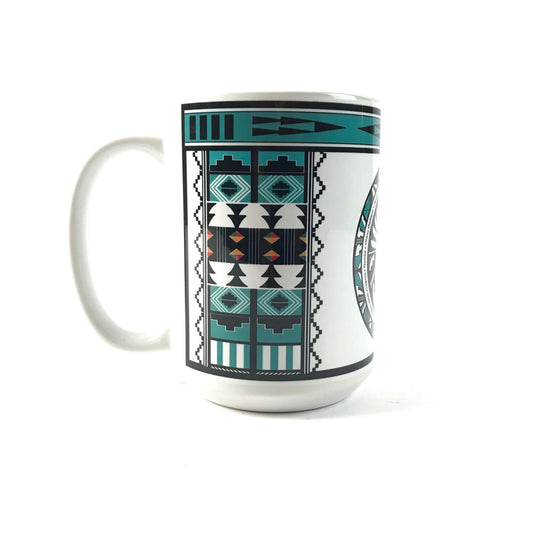 IPCC 50th Anniversary Pueblo Design Logo Mug-Indian Pueblo Store