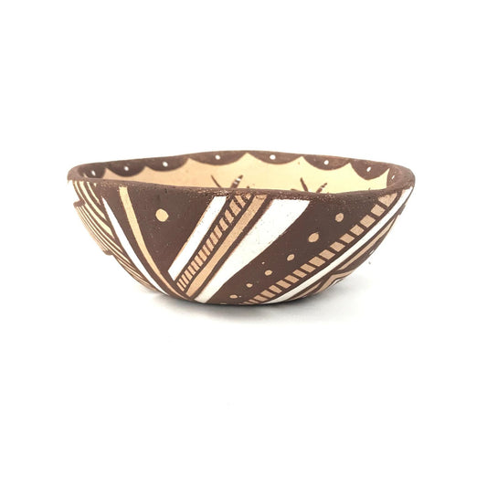 Erma and Brandon Homer Dragonfly Bowl-Indian Pueblo Store