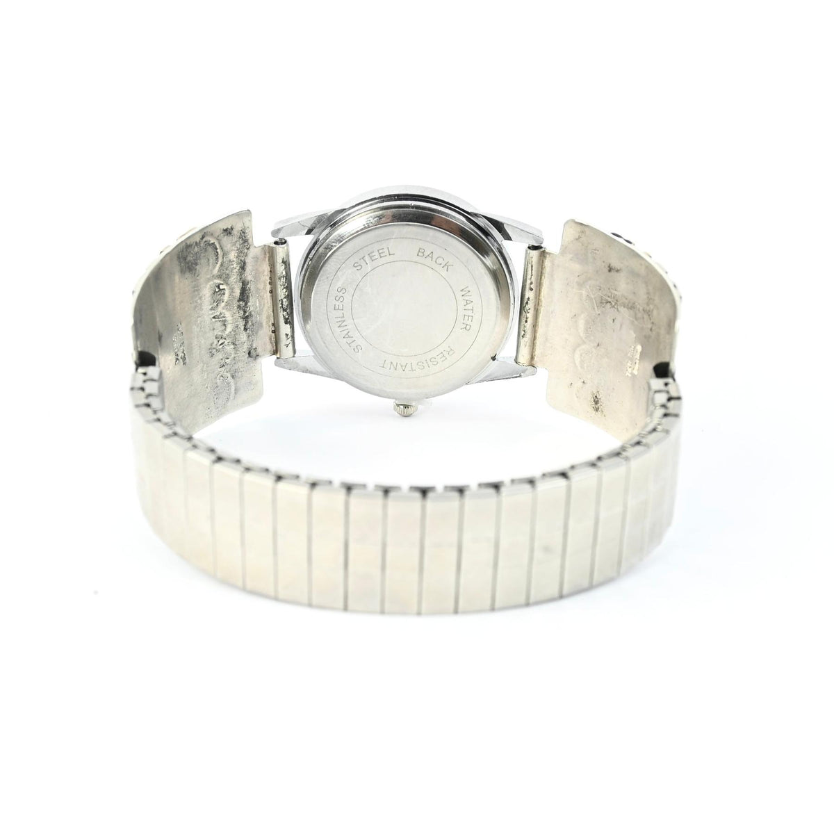 Rosita Singer Vintage Sterling Silver and Gold Watch-Indian Pueblo Store