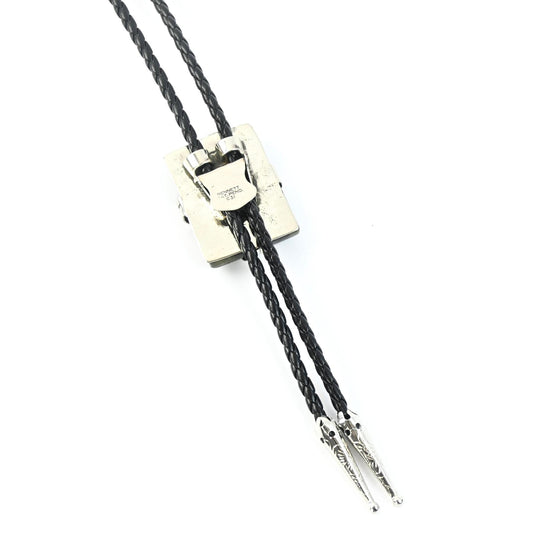 Brandon Peynetsa Labradorite Bolo Tie-Indian Pueblo Store