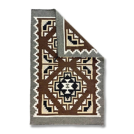 Leonard George Two Grey Hills Navajo Rug-Indian Pueblo Store