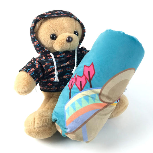 Bear and A Blanket Gift Set-Indian Pueblo Store