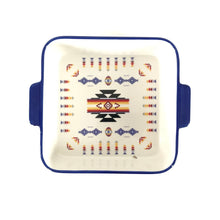 Load image into Gallery viewer, Native Design Square Ceramic Bakeware Dish-Indian Pueblo Store
