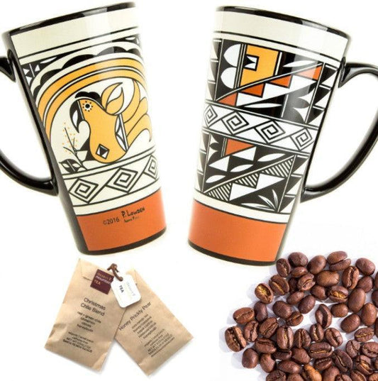 Patricia Lowden Pueblo Morning Two Mug Gift Set-Indian Pueblo Store