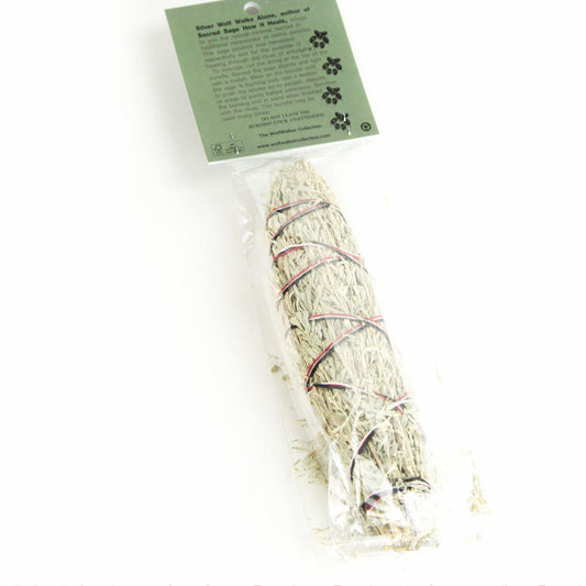 WolfWalker Desert Sage & White Sage Smudge Bundle - Shumakolowa Native Arts