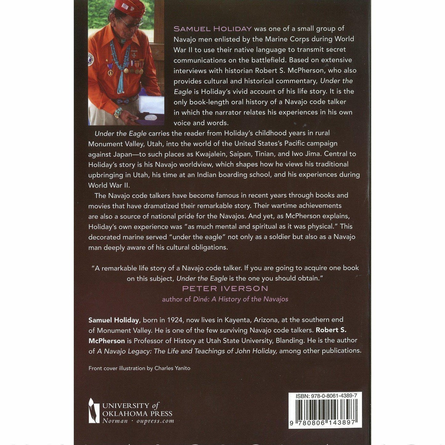 Under the Eagle: Samuel Holiday, Navajo Code Talker - Shumakolowa Native Arts