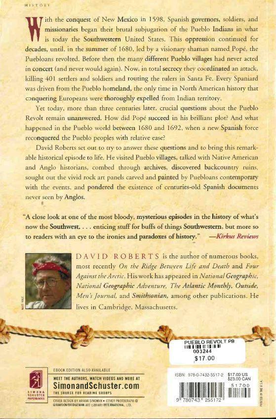The Pueblo Revolt: The Secret Rebellion that Drove the Spaniards Out of the Southwest-Indian Pueblo Store