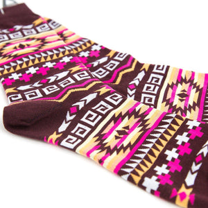 Ace USA Southwest Bunkhouse Native Design Socks - Shumakolowa Native Arts