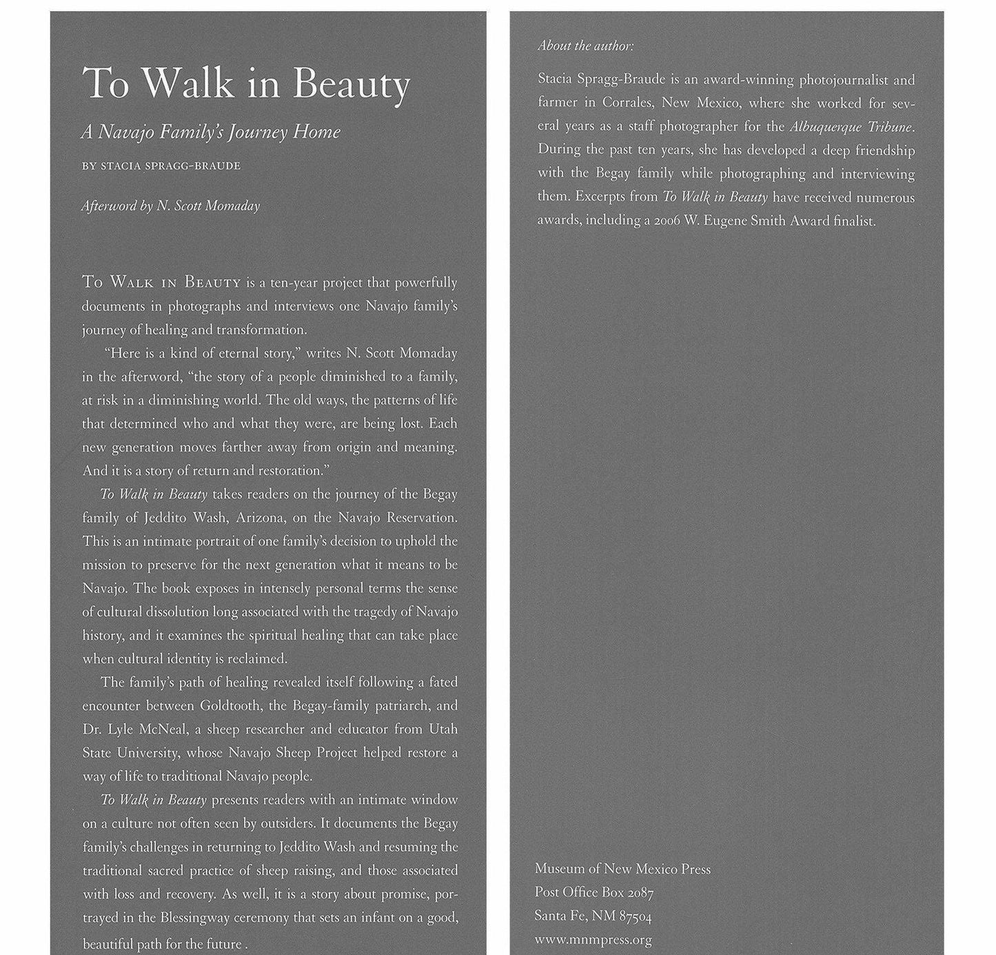 To Walk in Beauty: A Navajo Family’s Journey Home - Shumakolowa Native Arts