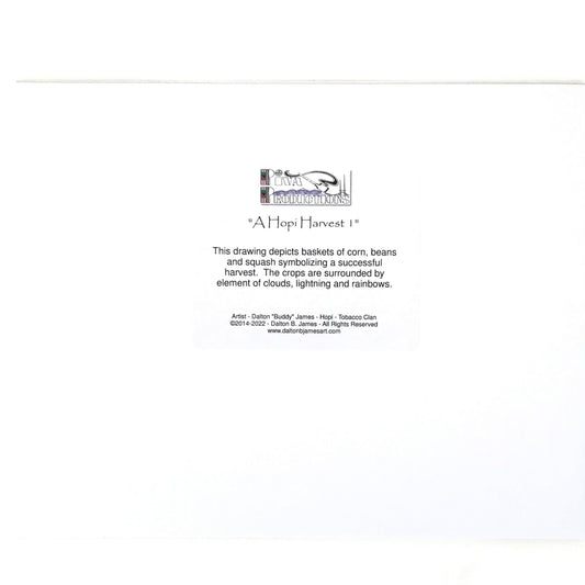 Dalton James A Hopi Harvest I Print-Indian Pueblo Store